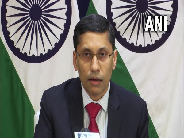 MEA spokesperson Arindam Bagchi (Photo: ANI)