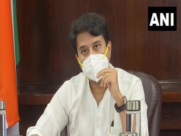 Union Civil Aviation Minister Jyotiraditya Scindia (Photo/ANI)