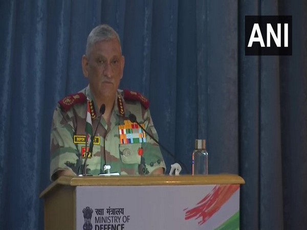 Chief of Defence Staff General Bipin Rawat addressing the event organised by Ministry of Defence