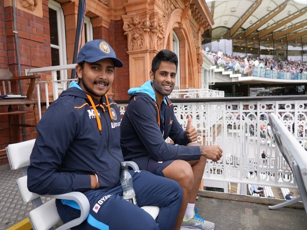 Prithvi Shaw and Suryakumar Yadav (Photo/ BCCI Twitter)