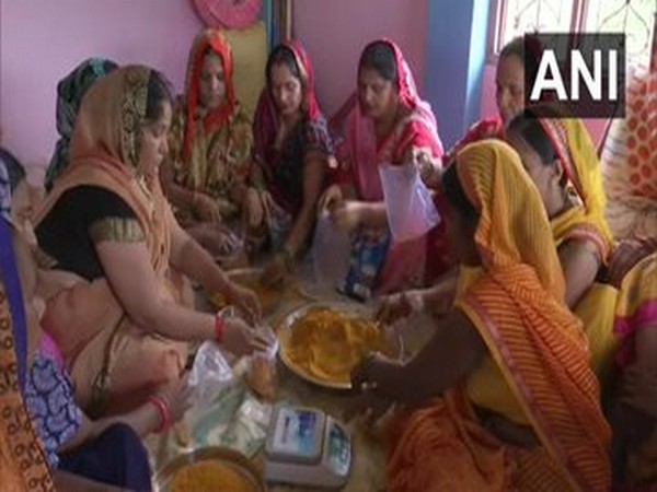 Turmeric has helped a group of women in Gorakhpur. (Photos/ANI)