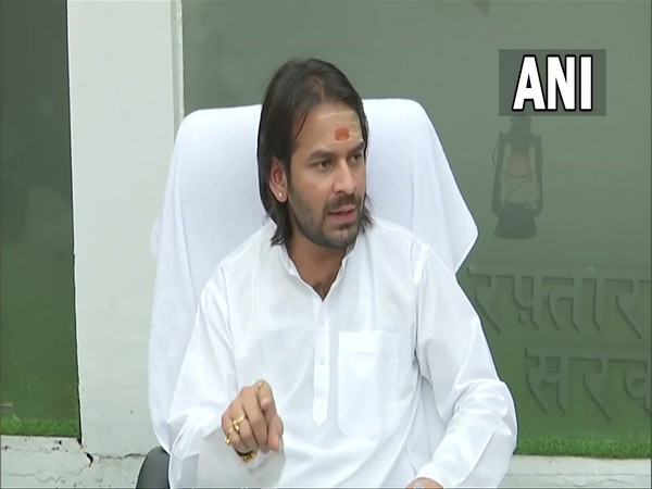 RJD leader Tej Pratap Yadav (Photo/ANI)