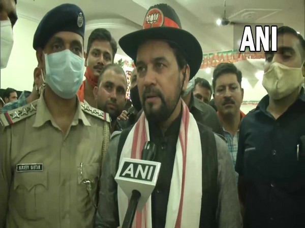 Union Minister Anurag Thakur (Photo/ANI)