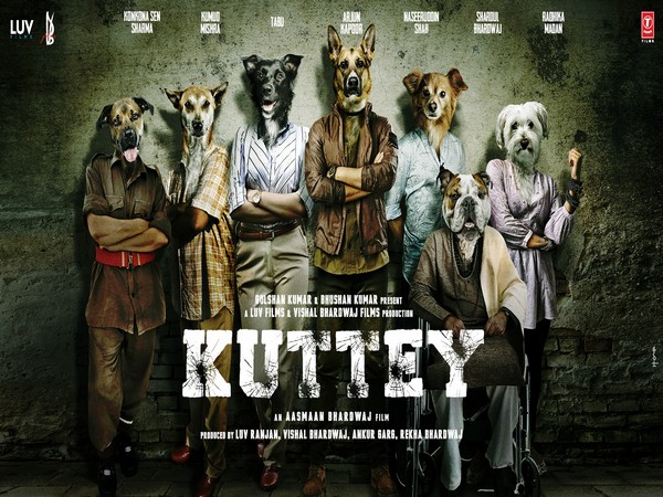 First poster of 'Kuttey' (Image source: Twitter)