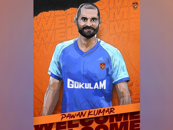 Defender Pawan Kumar (Image: Gokulam Kerala FC's Twitter)