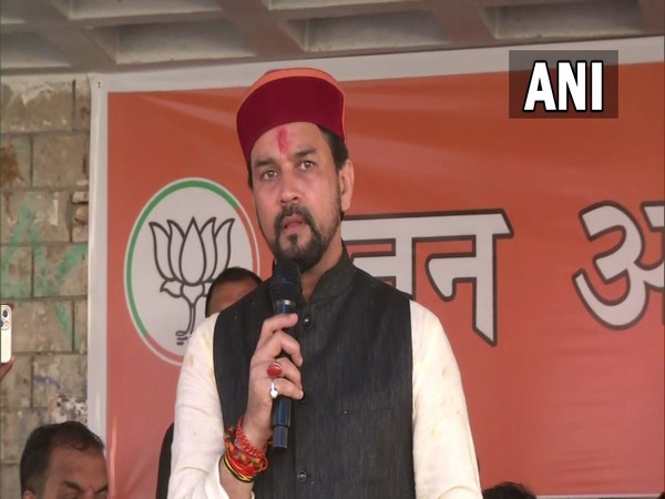 Union Youth Affairs and Sports Minister Anurag Thakur. (Photo/ANI)
