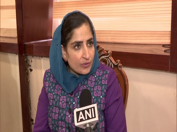 Afghan MP Anarkali Kaur Honaryar in Delhi. (Photo/ANI)