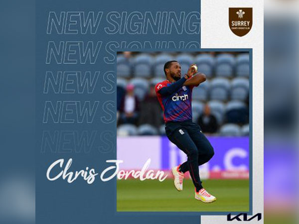 Pacer Chris Jordon (Photo/ Surrey Cricket Twitter)