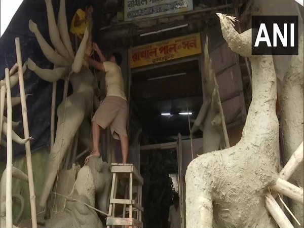 Visuals from Kumartuli in Kolkata (ANI)