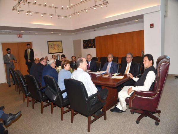 Pak PM Imran Khan with World Bank President David Malpass
