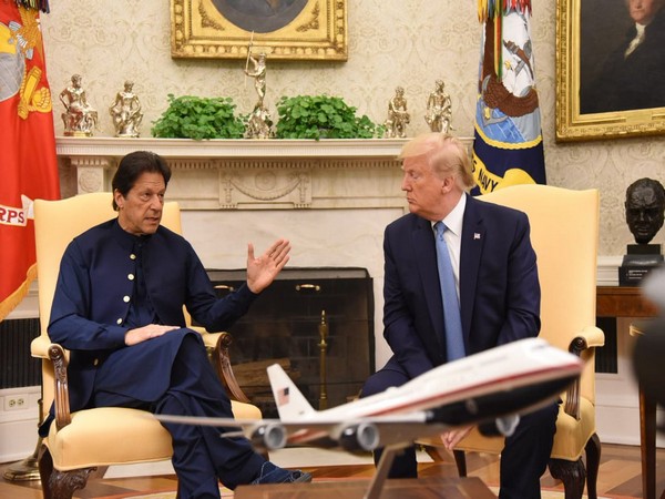 Pakistan Prime Minister Imran Khan and US President Donald Trump