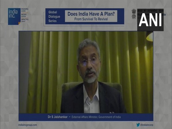 External Affairs Minister (EAM) S Jaishankar speaking at a Global Dialogue Series event on Wednesday.