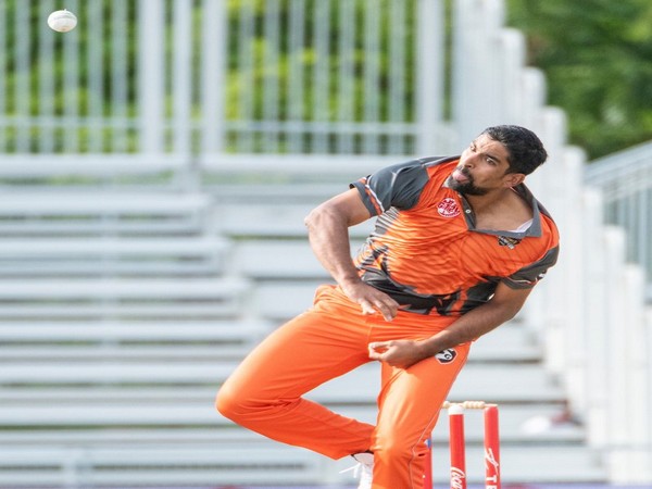 Brampton Wolves' bowler Ish Sodhi (Photo/ GT20 Canada Twitter)