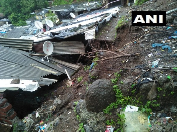 A landslide occurred in the Kalwa area of Thane district in the early hours of Tuesday.