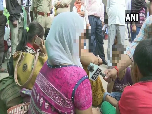 A family member of Unnao rape victim speaks to ANI in Lucknow on Tuesday. [Photo/ANI]