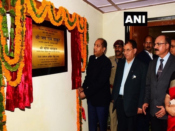 Himachal Pradesh Chief Minister Jai Ram Thakur inaugurates Computerized Online Examination Hall on Wednesday 