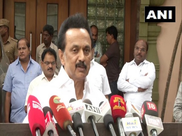 DMK president MK Stalin