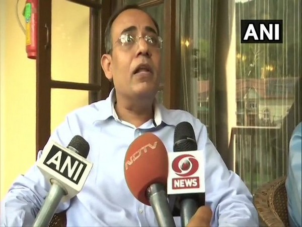 Rohit Kansal while speaking to reporters in Srinagar on Monday. (File Photo)