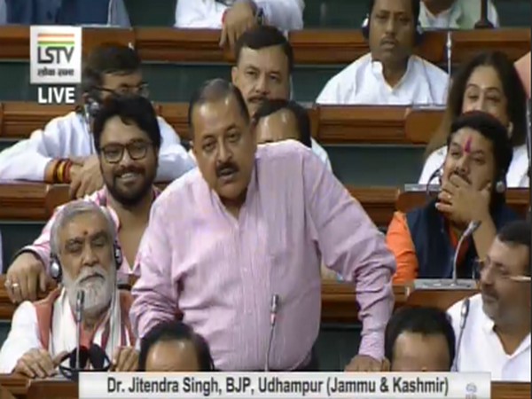 Union Minister Jitendra Singh (Source: LSTV twitter)