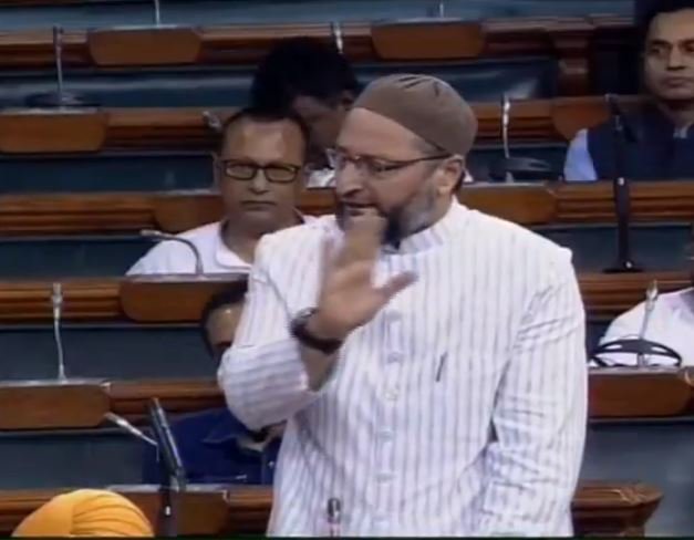 AIMIM chief Asaduddin Owaisi (Source: LSTV) 