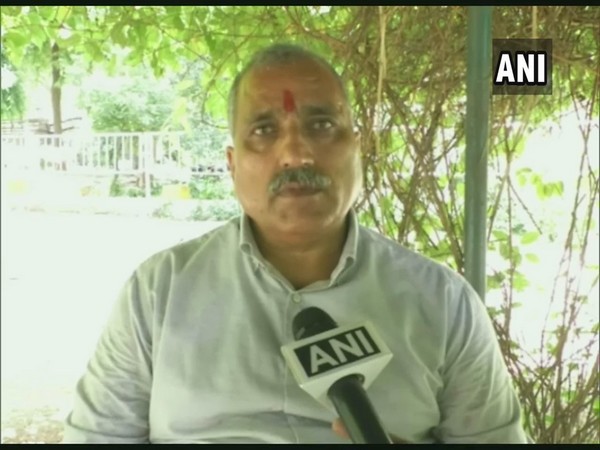 Inspector General Raja Babu Singh talking to ANI on Monday. Photo/ANI