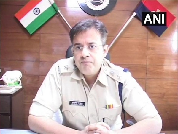 Ambala Superintendent of Police (SP) Abhishek Jorwal talking to reporters on Tuesday. Photo/ANI