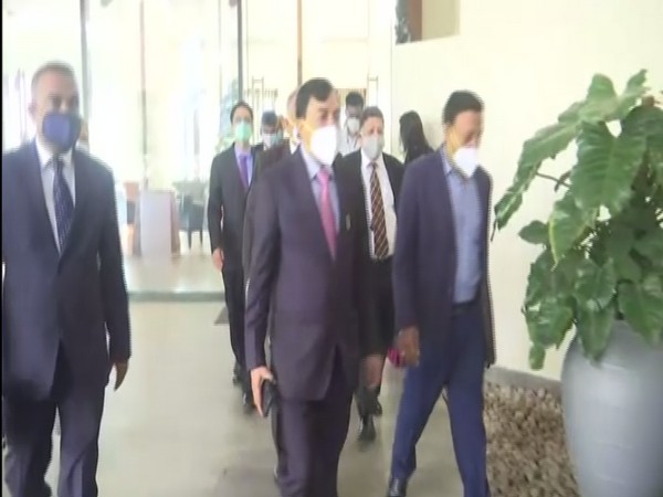 Election Commissioner Sushil Chandra in Goa (Photo/ANI)