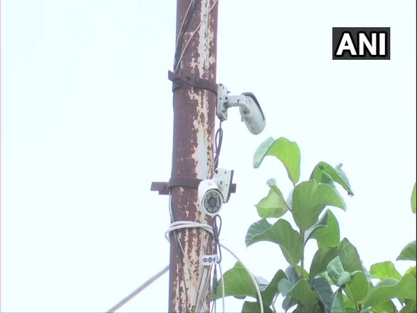 As many as 15 CCTV cameras have been set up in a village in Gorakhpur to keep a check on crime. 