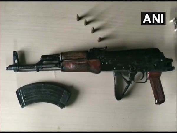 AK-47 rifle was recovered from the residence of MLA Anant Singh on Friday. Photo/ANI