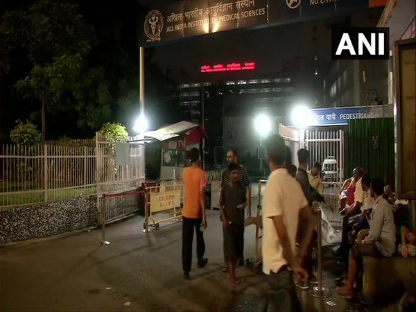 All India Institute of Medical Science (AIIMS) in Delhi. Photo/ANI