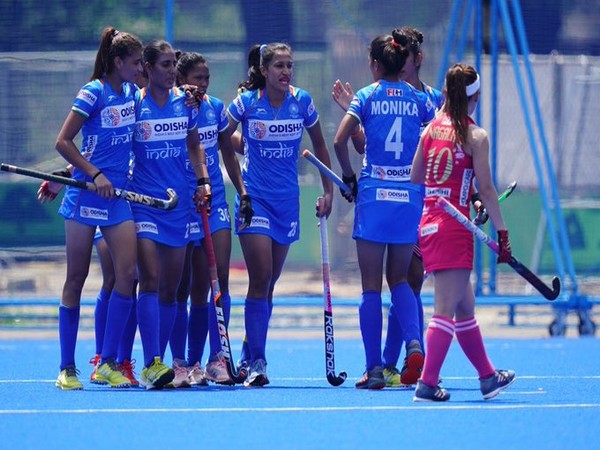 Indian women's hockey team defeated host Japan by 2-1. (Photo/Hockey India Twitter)