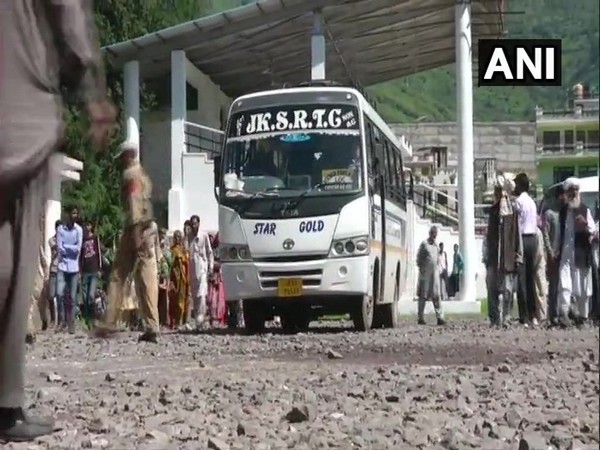 Cross-LoC bus services returns after PoK authorities refuse to open gate. Photo/ANI