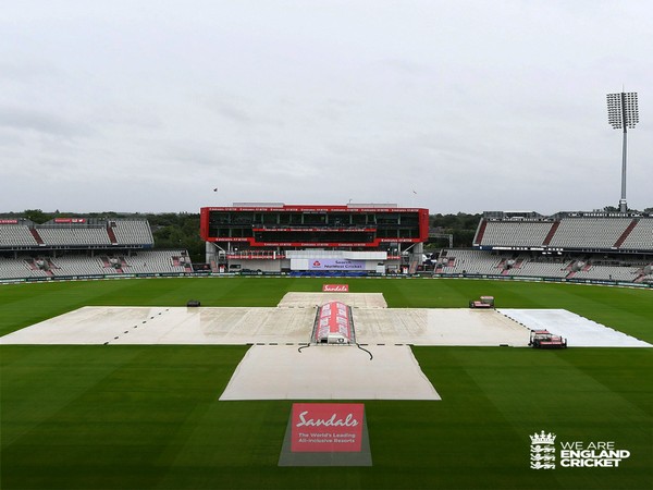 Day-four play abandoned at Old Trafford (Photo/England Cricket Twitter)