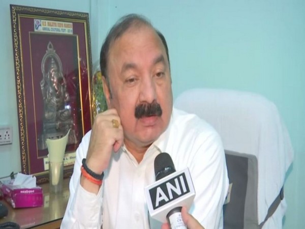 Congress leader KL Sharma speaking to ANI