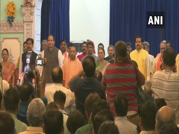 23 MLAs take oath as ministers in Uttar Pradesh government [Photo/ANI]