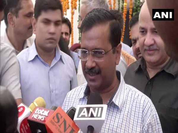 Chief Minister Arvind Kejriwal speaking to media in New Delhi on Friday.