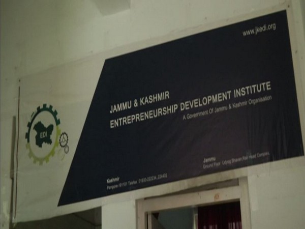 JKEDI has helped provide self employment opportunities to large number of unemployed youths. Photo/ANI