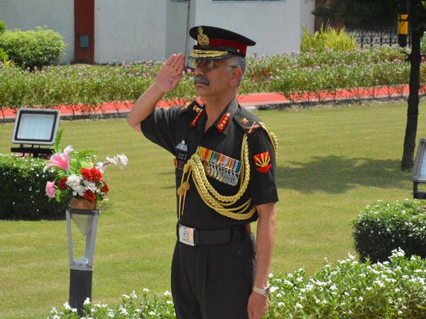Lt Gen MM Naravane relinquished the command of Eastern Command on Saturday. (Photo tweeted by Eastern Command)