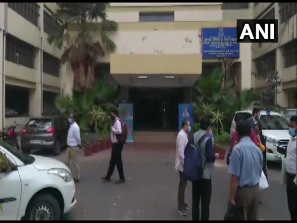 ED conducted raids in various location of West Bengal including Kolkata's Princep Street. (Photo/ANI)