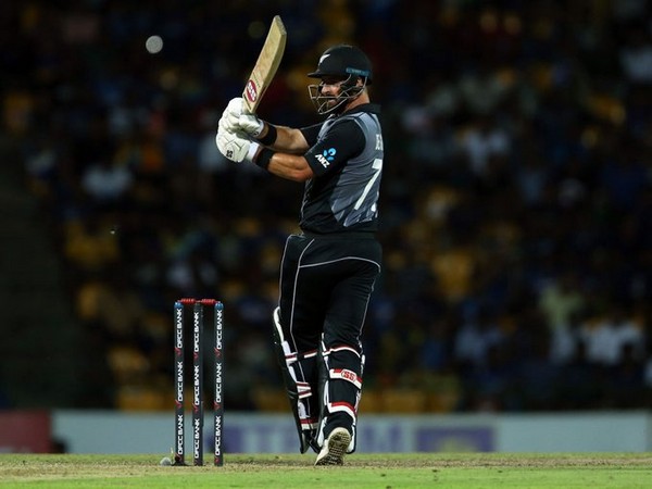 Kiwi batsman Colin de Grandhomme in action against New Zealand 