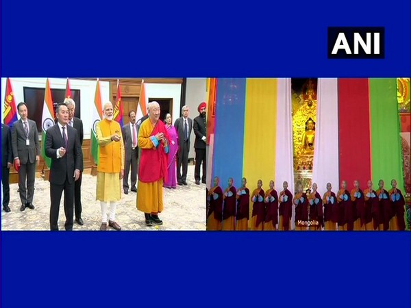 Prime Minister Narendra Modi and President of Mongolia, Khaltmaagiin Battulga on Friday unveiled Lord Buddha statue at Gandan Monastery in Mongolia