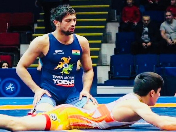 Indian wrestler Ravi Dahiya (Photo/ SAI Media Twitter) 