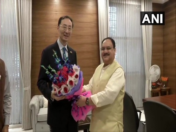 Chinese Ambassador to India, Sun Weidong met Bharatiya Janata Party Working President, JP Nadda in Delhi today.