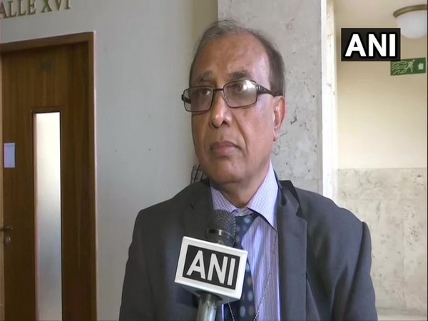 Secretary-General of World Sindhi Congress, Lakhu Luhana speaking to ANI in Geneva.