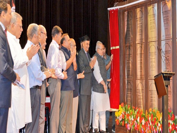 Governor Satya Pal Malik and Union Minister of State for Power RK Singh jointly inaugurated several power projects in Srinagar on Wednesday. (Photo/Twitter@diprjk)