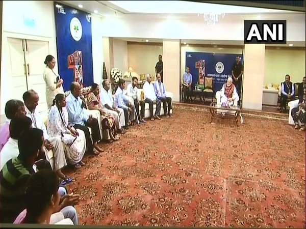 Prime Minister Narendra Modi attended the valedictory function of 'Arogya Manthan' in Vigyan Bhawan, New Delhi. Photo/ANI