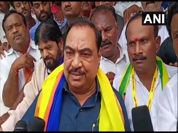 BJP leader Eknath Khadse 