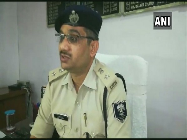 SSP RK Mishra speaks to ANI in Gaya on Tuesday. [Photo/ANI]