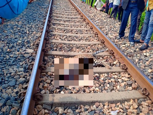 Visual from the incident site in Mul town.