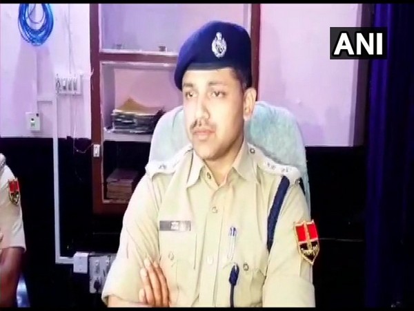 Superintendent of Police (SP) Paris Deshmukh talking to reporters on Wednesday. Photo/ANI